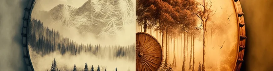 Как сделать шаманский бубен?