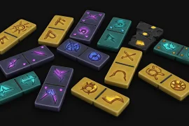 Китайское гадание по костяным табличкам (домино)