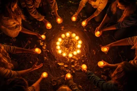 Гадание по огню на любовь