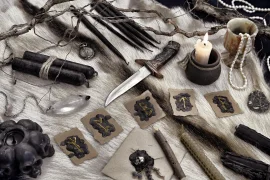 Цыганское гадание на ноже